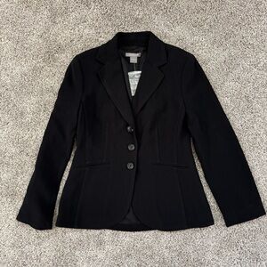 Ann Taylor Classic Black Blazer Size 2
